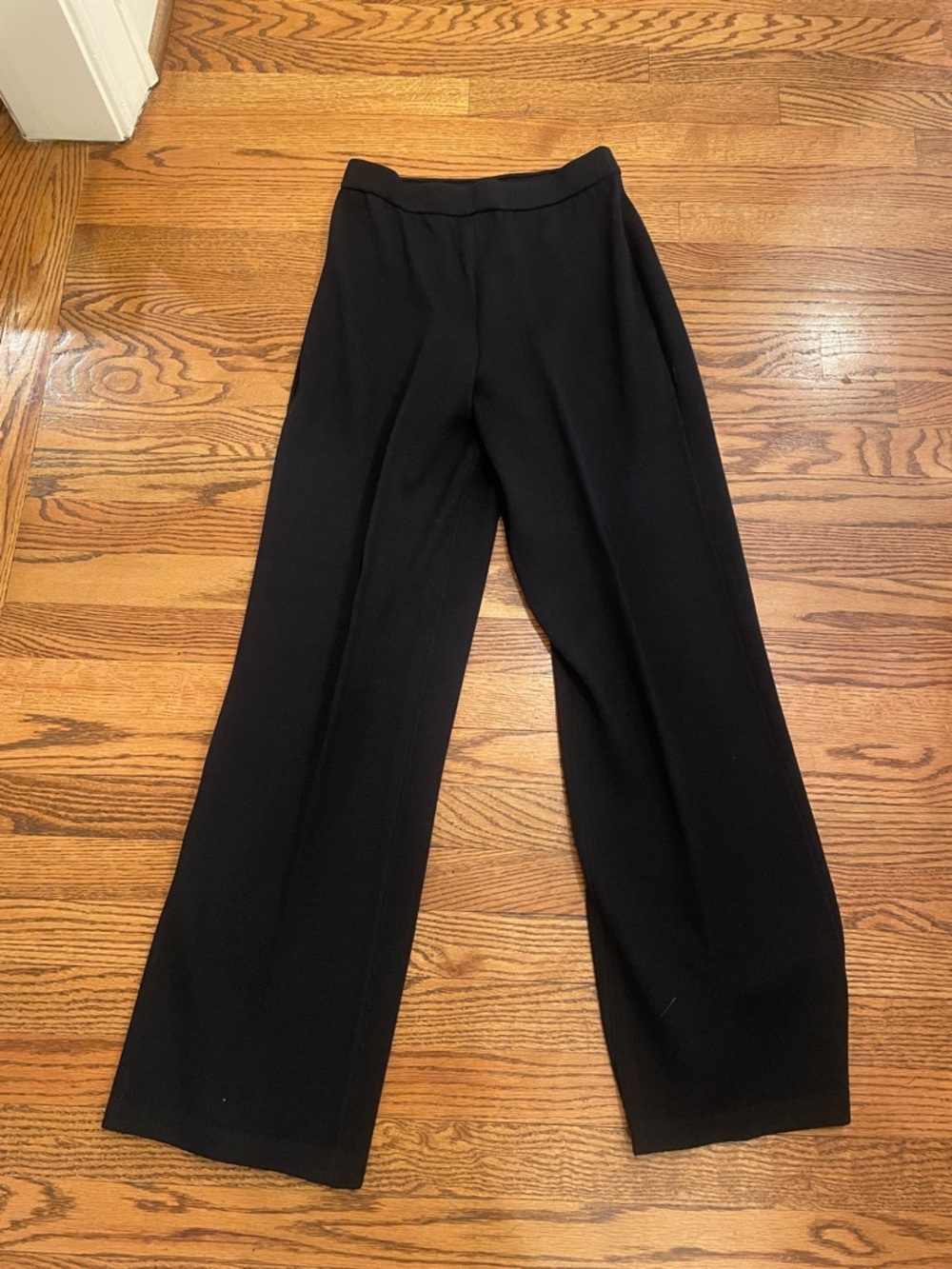 St John authentic black knit 3pc pantsuit sz 4 - Picture 6 of 10